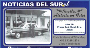 Primer Taxi Oficial de la Ciudad, años 60
