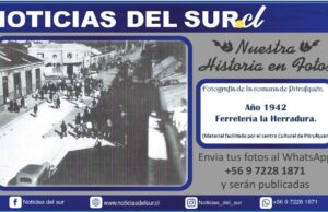 Año 1942, Ferretería la Herradura, PITRUFQUÉN