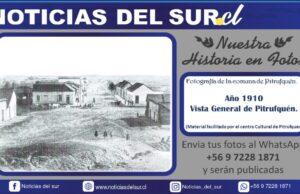 Vista General de Pitrufquén. año 1910