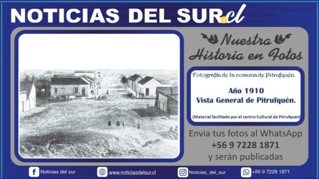Vista General de Pitrufquén. año 1910