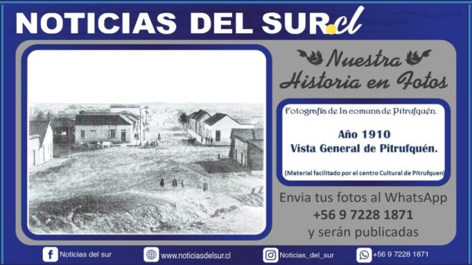 Vista General de Pitrufquén. año 1910