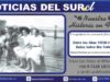 Entre los años 1930-1934, balsa sobre el rio Toltén