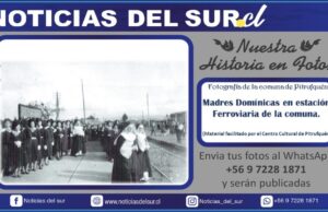 Madres Domínicas en estación Ferroviaria de la Comuna