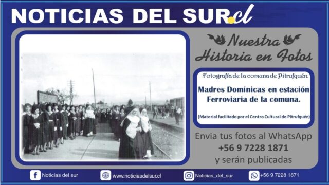 Madres Domínicas en estación Ferroviaria de la Comuna