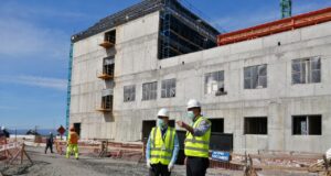Continúan avances en construcción de Hospital de Villarrica pese a contingencia COVID 19