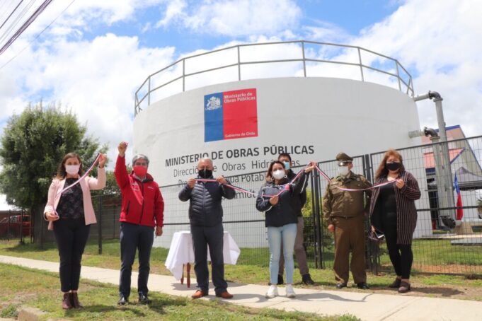 En Teodoro Schmidt entregan obras de Mejoramiento de agua potable rural