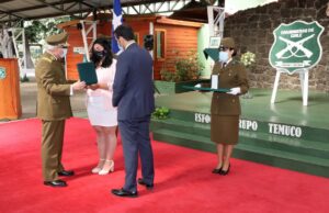 En Temuco realizaron ceremonia de ascenso póstumo al cabo Eugenio Naín