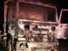 Tres camiones destruidos dejó ataque incendiario en la ruta Imperial-Carahue