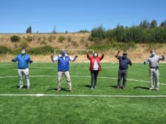 Comunidad de Los Sauces Cuenta con Nueva Cancha de Pasto Sintético
