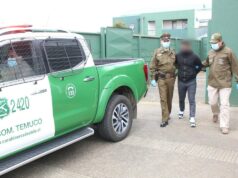 Detienen a delincuentes que robaron y extorsionaban a comerciante en Temuco