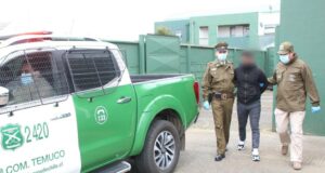 Detienen a delincuentes que robaron y extorsionaban a comerciante en Temuco