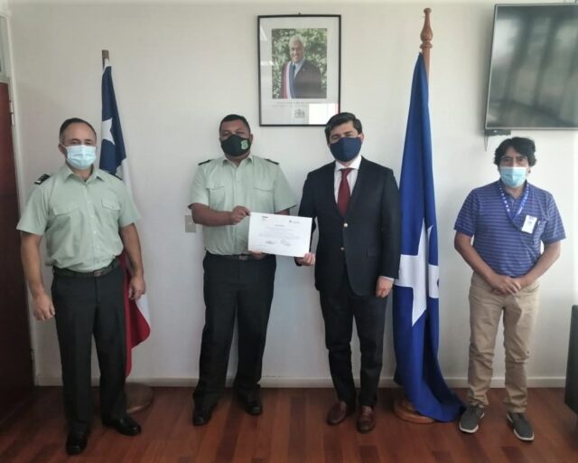 CONADI Certifica a Funcionario de Gendarmería de Pitrufquén en Mapuzugun Avanzado