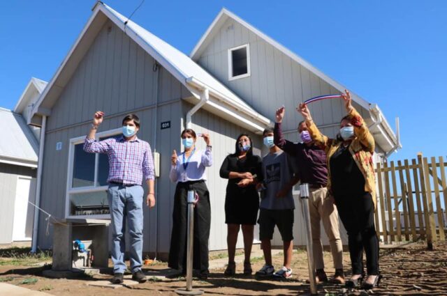 Familias Del Comité La Ribera De Pitrufquén Cumplieron El Anhelado Sueño De La Casa Propia