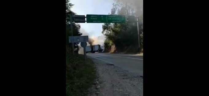 Un Camionero Herido a Bala dejó nuevo Ataque en el Limite de La Araucanía con el Bío Bío