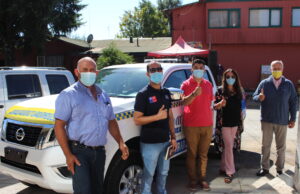 Gorbea Recibe Nuevo Vehículo de Seguridad Ciudadana