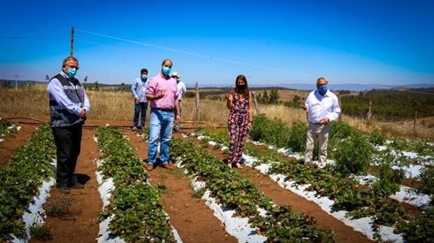 Comunidad Indígena de Los Sauces Implementó Sistema de Riego a Través de Paneles Solares