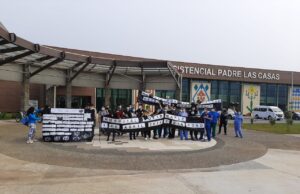 Funcionarios del Hospital Padre las Casas se Movilizan; Acusan no Pago del Bono Covid