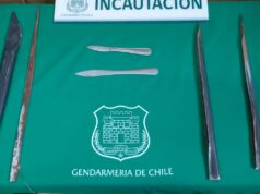 Incautan Armas Hechizas al Interior de la Cárcel de Pitrufquén