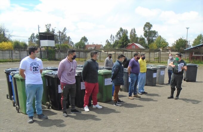 Unidad Penal De Pitrufquén Clasifica Residuos Para Su Posterior Reciclaje