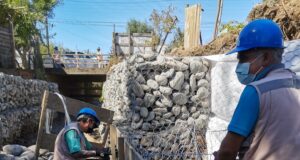 Un 90% de Avance Presentan las Obras de Mejoramiento del Estero Chumay de Traiguén