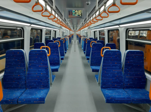 Autoridades participaron en inspección previa a la habilitación de los nuevos trenes para el Biobío y La Araucanía