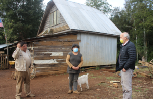 Vecinos de Gorbea serán beneficiados con mejoramiento de vivienda