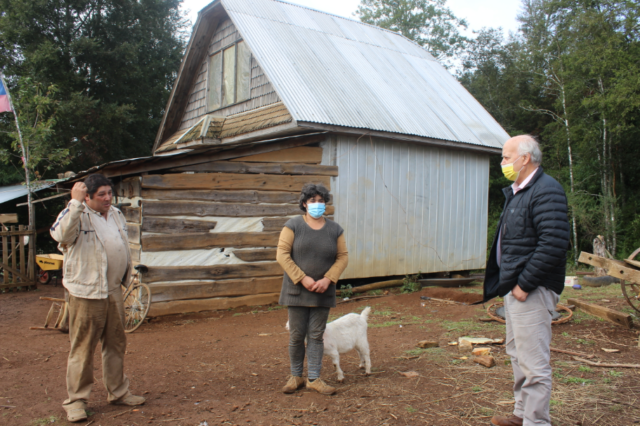 Vecinos de Gorbea serán beneficiados con mejoramiento de vivienda