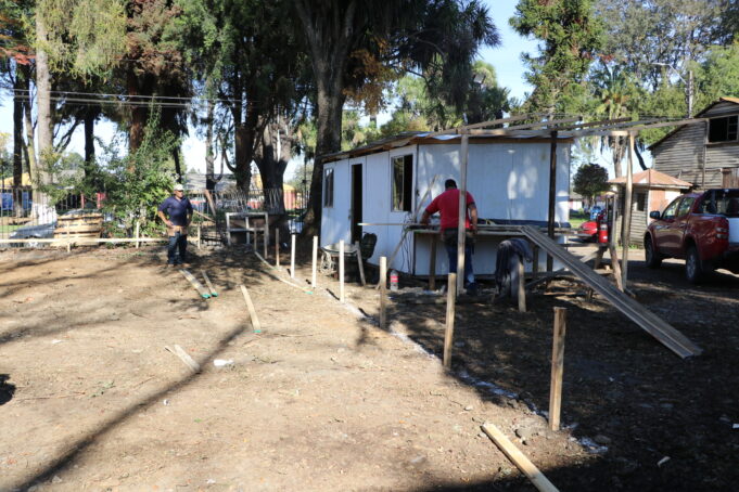 Comenzó la construcción del centro veterinario municipal de Freire