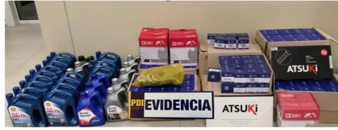 Recuperan especies sustraídas en local comercial de venta de repuestos de vehículos de Temuco