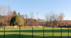 Cancha de Pasto Sintético de Ñancul avanza a gran de velocidad