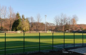 Cancha de Pasto Sintético de Ñancul avanza a gran de velocidad