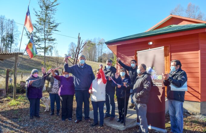 Entregan sede social en comunidad indígena de Villarrica
