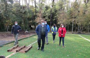 Avanzan obras de Museo de la Pesca y nueva cancha sintética en Parque Deportivo Municipal de Pucón