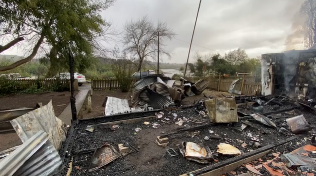 Desconocidos queman vivienda en Lautaro