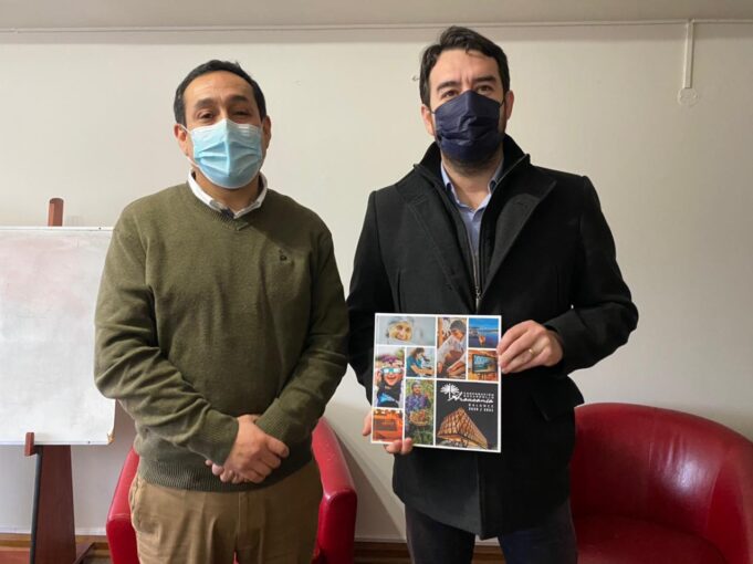 Gobernador electo Luciano Rivas visitó la Corporación de Desarrollo Araucanía para conocer líneas de trabajo del periodo 2021-2022