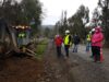 Inspeccionan Obras de Asfalto Del Camino Los Galpones-Quinque de Pitrufquén
