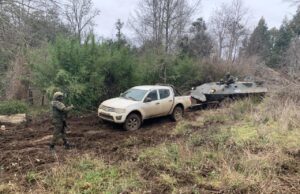 En La Araucanía incautan escopeta, chaleco antibalas y dos vehículos robados