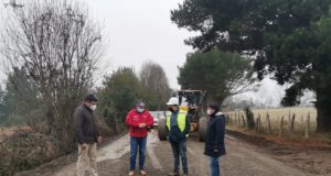 Obras del camino que conectará zona lacustre y Loncoche llevan un 33% de avance