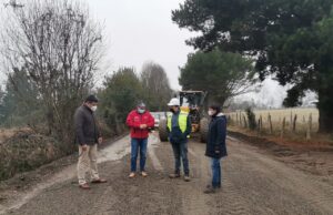 Obras del camino que conectará zona lacustre y Loncoche llevan un 33% de avance