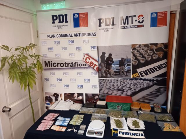 Madre e hijo fueron detenidos por microtráfico de drogas en Gorbea