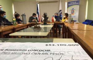 Bomberos de Loncoche Recibe Subvención Municipal