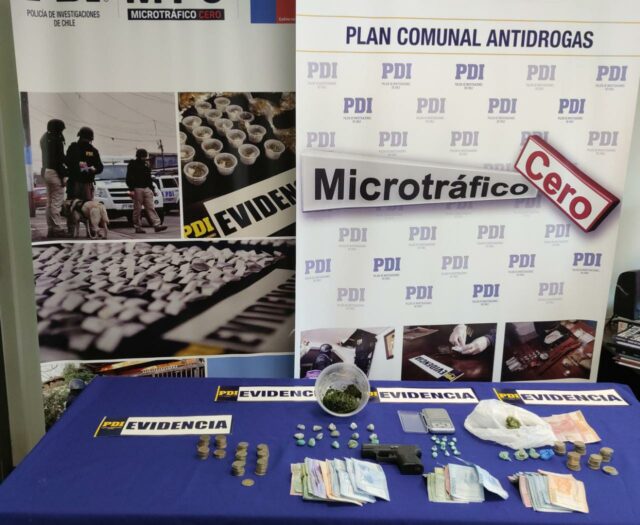 Una madre y su hijo fueron detenidos por microtráfico de drogas en Victoria