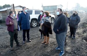 Comienza proceso de ripiado en calles de los campamentos de Temuco