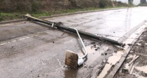 Más de 86 mil viviendas han sufrido interrupciones del suministro eléctrico por postes chocados