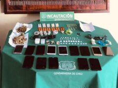 Encuentran celulares y droga en basureros de la cárcel de Temuco