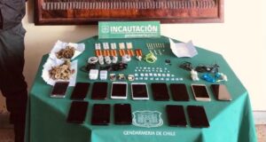Encuentran celulares y droga en basureros de la cárcel de Temuco