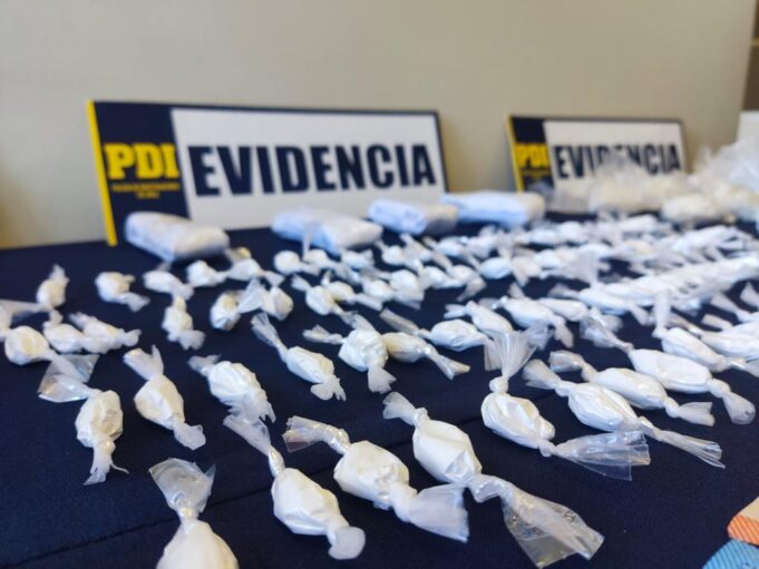 Desbaratan banda de narcotraficantes en Angol: Incautan más de 13 mil dosis de cocaína