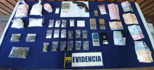 Desbaratan clan familiar dedicado al tráfico de drogas en Padre Las Casas