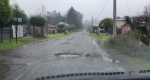 Vecinos de Radal reclaman por el mal estado de las calles