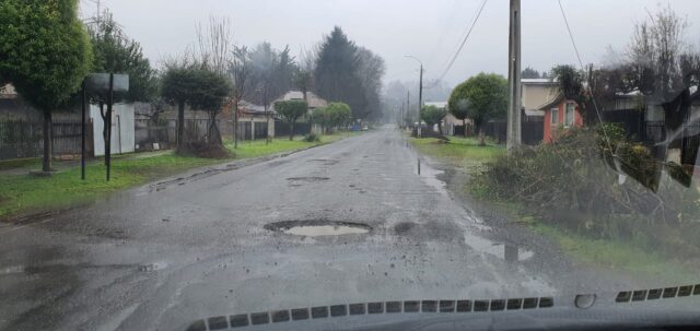 Vecinos de Radal reclaman por el mal estado de las calles